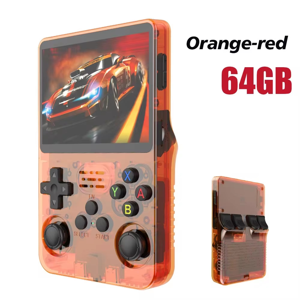 Open Source  Retro Handheld Video Game Console Linux System 3.5 Inch IPS Screen Portable Pocket Video Player 64GB 128G Games